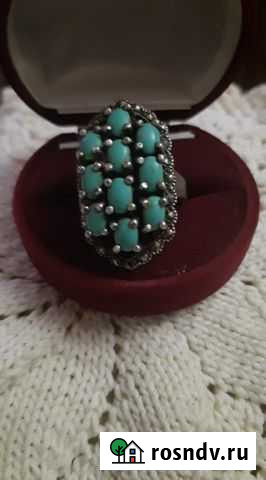 Кольцо с бирюзой (серебро) Казань - изображение 1