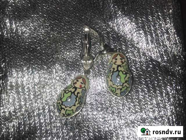 Серьги Матрешки Sokolov Тольятти - изображение 1