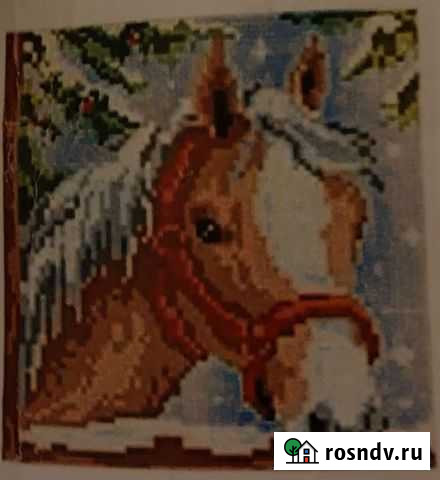 Бриллиантовая картина. Алмазная мозаика лошадь Калининград - изображение 1