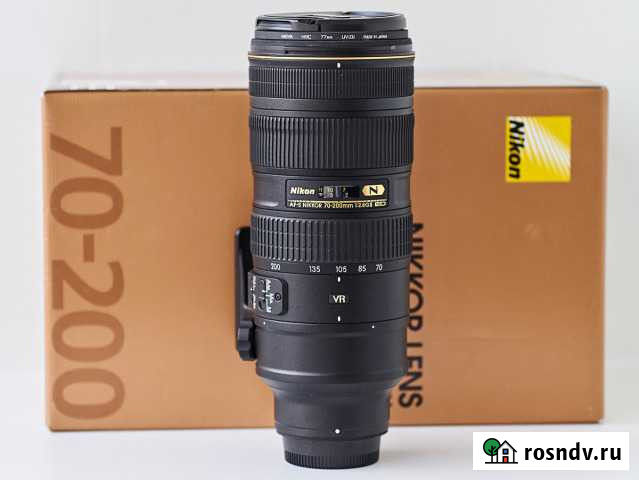 Объектив Nikon AF-S Nikkor 70-200 f/2.8G ED VR II Димитровград - изображение 1