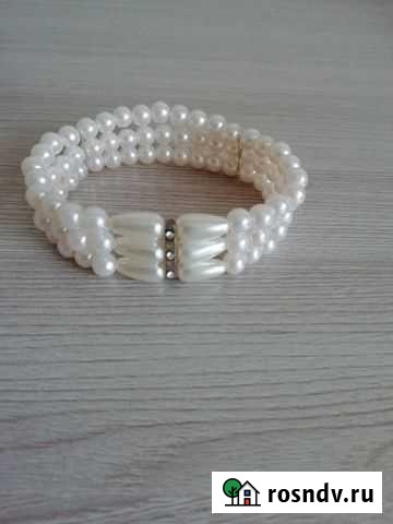 Браслет с имитацией жемчуга Липецк - изображение 1
