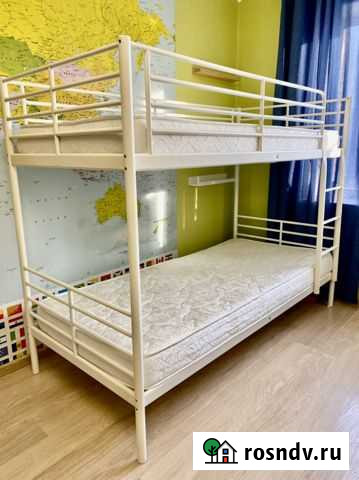 Двухъярусная кровать металлическая Хабаровск - изображение 1