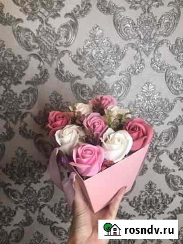 Букет цветов из мыла Норильск - изображение 1