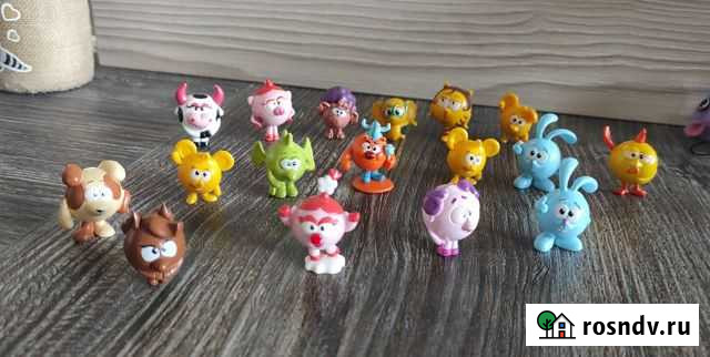 Игрушки из Киндера, Смешарики Челябинск - изображение 1