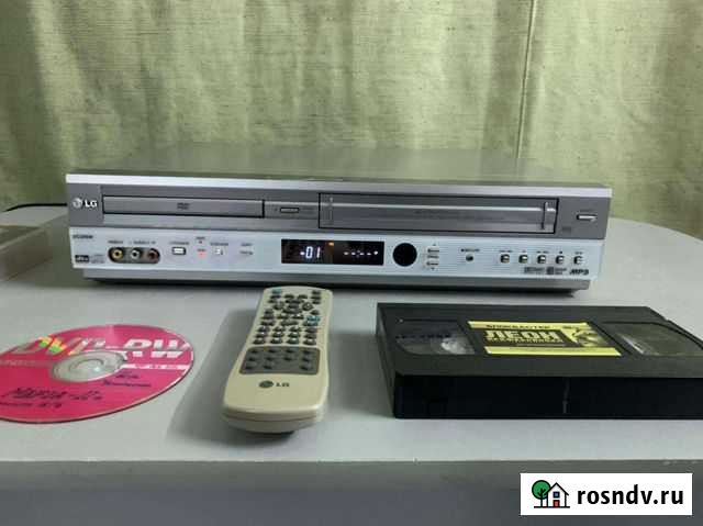 Видеомагнитофон LG DC590W отличный комбайн Кирово-Чепецк - изображение 1