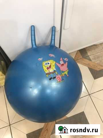 Мяч гимнастический детский с рожками Шебекино - изображение 1