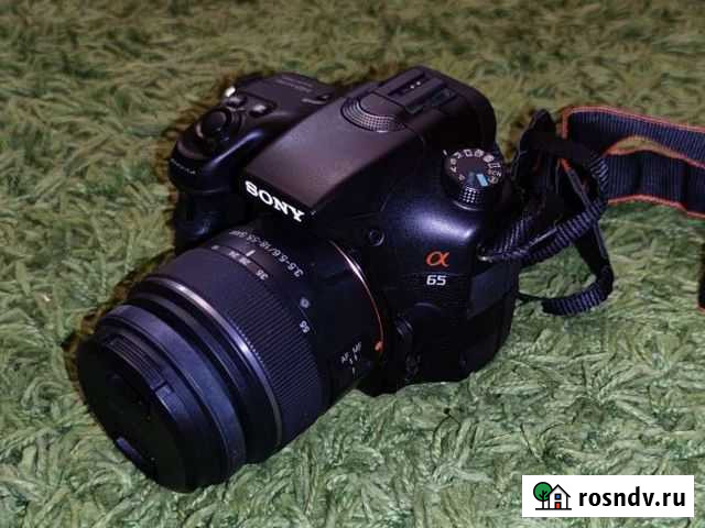 Зеркальный фотоаппарат sony a65 kit Ярославль - изображение 1