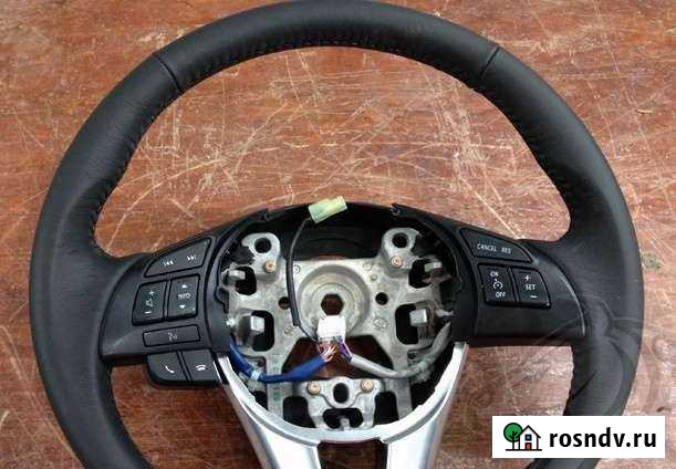 Руль mazda cx-5 2014 1 поколения Молочный - изображение 1