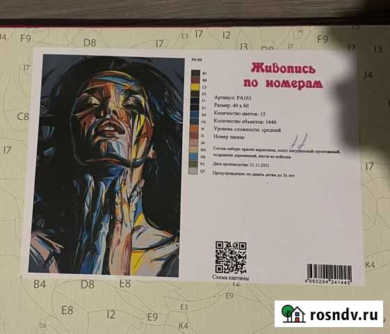 Живопись по номерам (картина) Пенза - изображение 1