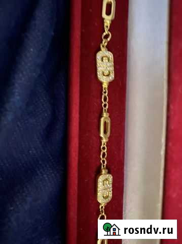 Браслет с бриллиантами 750 проба Махачкала - изображение 1