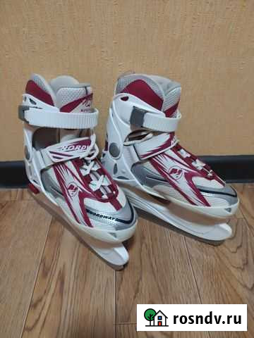 Коньки детские раздвижные 29-33 Псков - изображение 1