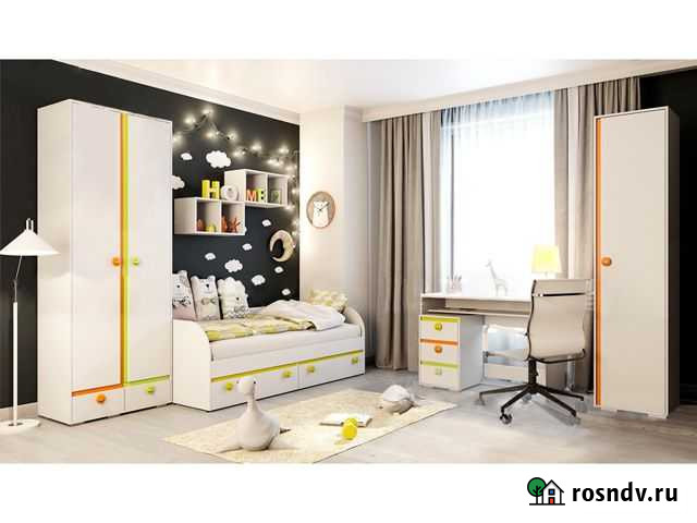 Детский шкаф Шкаф 2х дверный в детскую Мамба шк-15 Санкт-Петербург - изображение 1