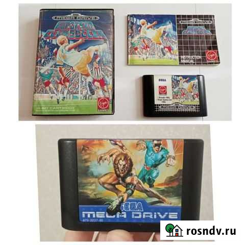 Картриджи Sega Mega Drive (Pal) / Оригинал Каспийск - изображение 1