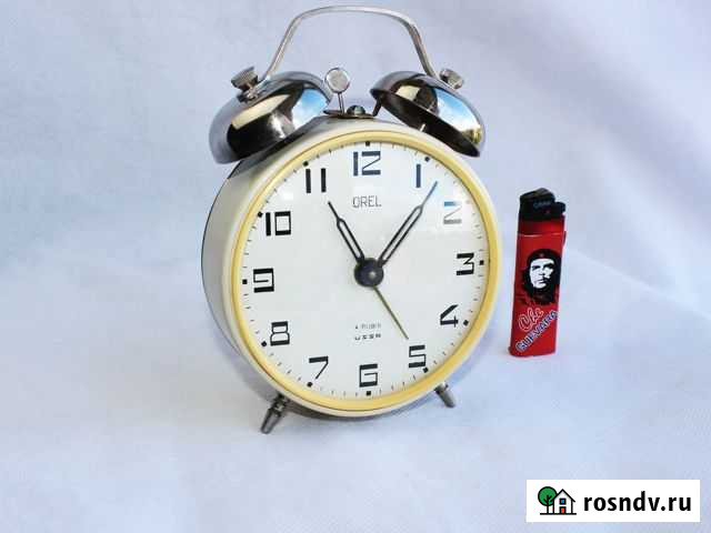 Экспортные механические настольные часы Orel СССР Череповец - изображение 1