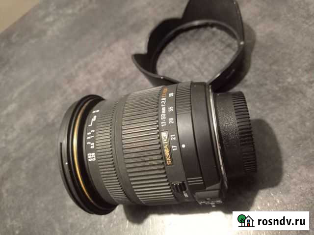 Объектив Sigma 17-50 mm 2.8 EX OS HSM Калининград - изображение 1