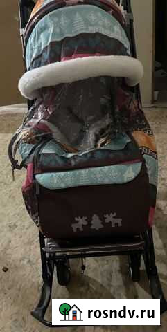 Детские санки коляска ника Чебоксары - изображение 1