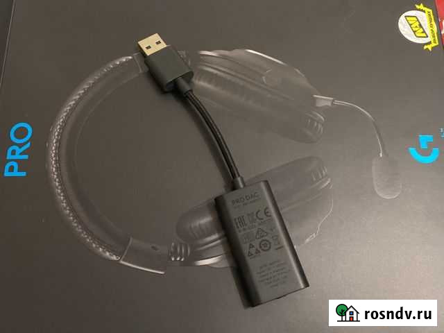 Внешняя звуковая карта logitech g pro Usb 3.5 Феодосия - изображение 1