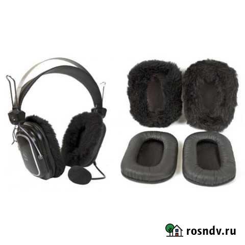 Новые Наушники A4Tech HS-60 черный Ижевск - изображение 1