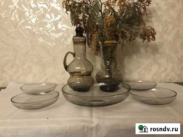 Вазы - цветное стекло СССР Шахты - изображение 1