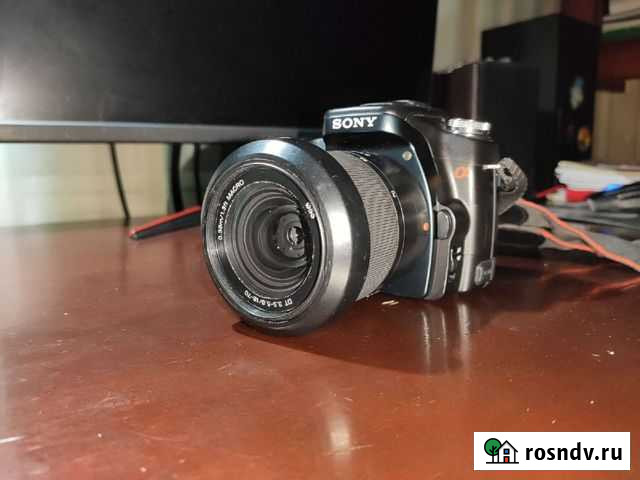 Зеркальный фотоаппарат sony А100 Калининград - изображение 1