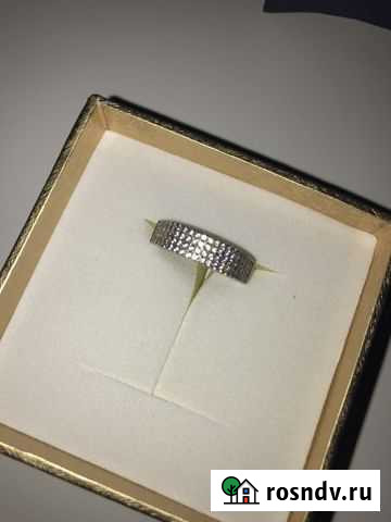 Серебряное кольцо новое размер 16 Дубовое - изображение 1