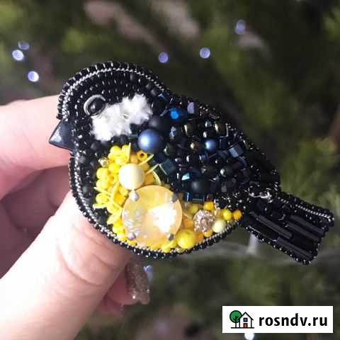 Брошь «Синичка» Ульяновск - изображение 1