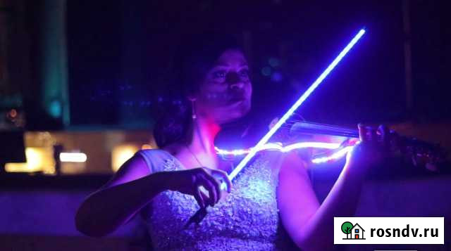 Электроскрипка на праздник, световое шоу Курск - изображение 1