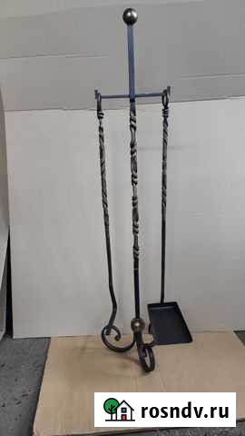 Кочерга кованая, каминные наборы Майкоп - изображение 1