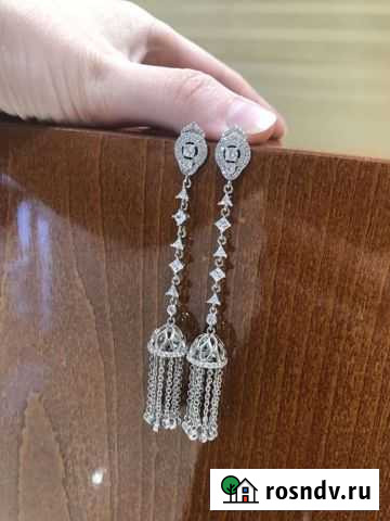 Серьги женские серебряные Махачкала - изображение 1