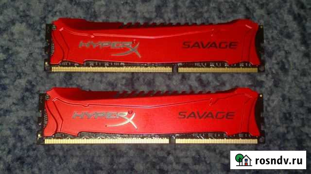 Kingston hyperx Savage ddr3 2x8 GB 2133 MHz Серов - изображение 1