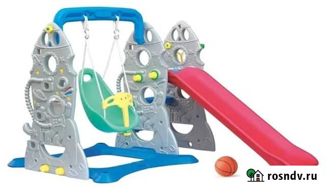 Детский спортивно-игровой комплекс(качели,горка,ба Тольятти - изображение 1