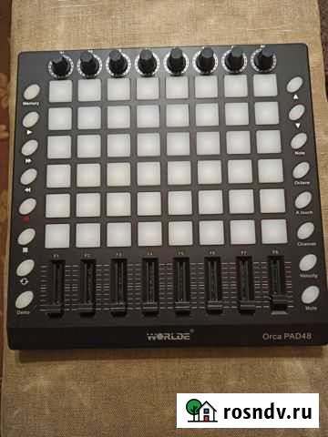 Midi контроллер Worlde Orca PAD48 Рузаевка - изображение 1