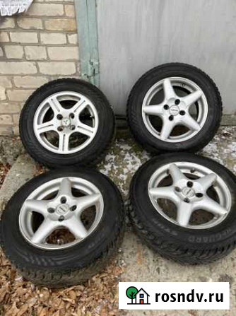 Комплект зимних колес R15 4/114.3 yokohama Волгоград - изображение 1