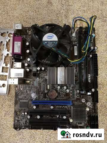 Материнская плата msi g41m-p26, процессор E8500 Евпатория - изображение 1