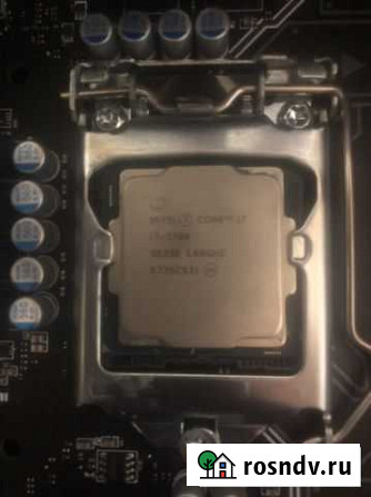 Процессор intel core i7 7700 8 потоков 3,6 частота Ангарск - изображение 1