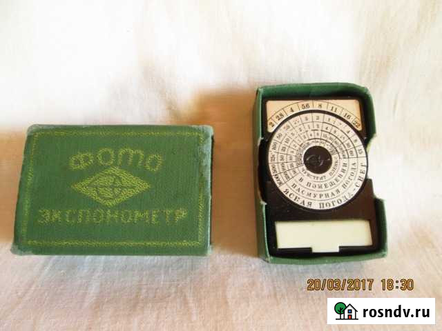 Ретро.Экспонометр Оптэк (50-60 гг.) Бузулук - изображение 1