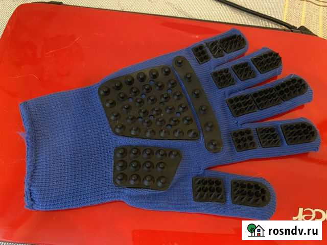 Перчатка для вычесывания шерсти Новомосковск - изображение 1