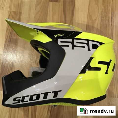 Кроссовый шлем scott 550 Симферополь - изображение 1
