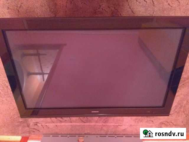 Телевизор hitachi диагональ 108 см Североморск - изображение 1