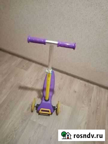 Самокат детский трехколесный бу Волжский - изображение 1