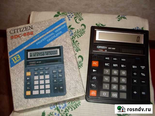 Калькуляторы citizen SDC-888, 814 Железногорск - изображение 1