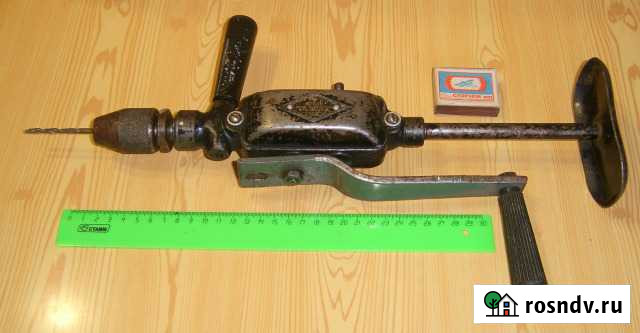 Дрель ручная, двухскоростная. СССР Сургут - изображение 1