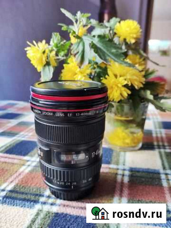 Фотообъектив Canon EF 17-40mm F4.0 L USM Симоненко - изображение 1