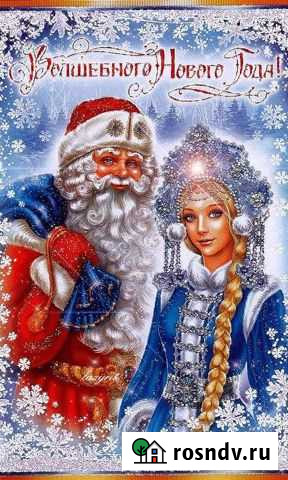 Дед Мороз и Снегурочка заказать сказку длмой Мурманск - изображение 1