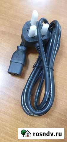 Кабель 220 с британской вилкой BS1363 Ижевск - изображение 1