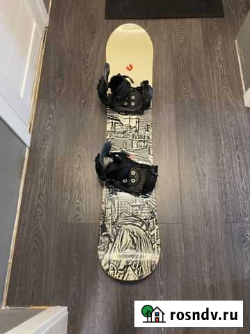 Сноуборд с креплениями 145 Санкт-Петербург - изображение 1