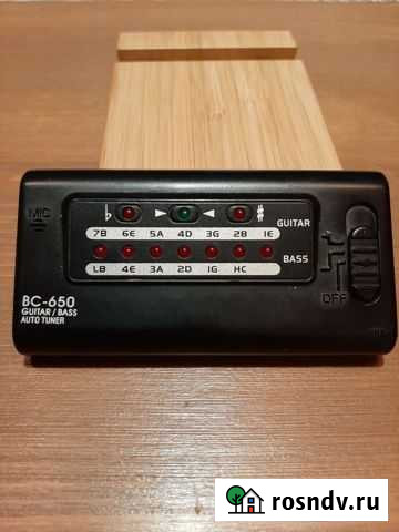 Гитарный и басовый тюнер BC -650 Киров - изображение 1