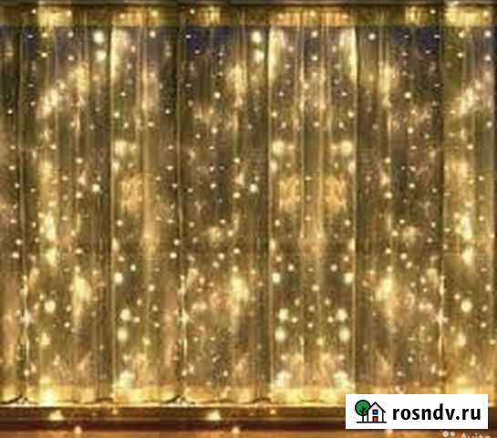 Гирлянда штора Кострома - изображение 1