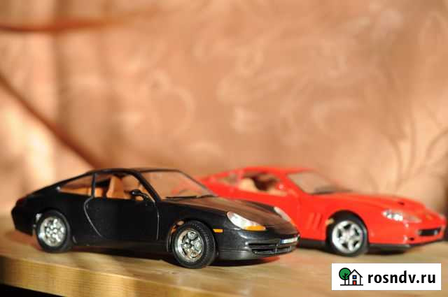 Модели 1/24 Porsche 911, Ferrari 550 Maranello Рыбинск - изображение 1