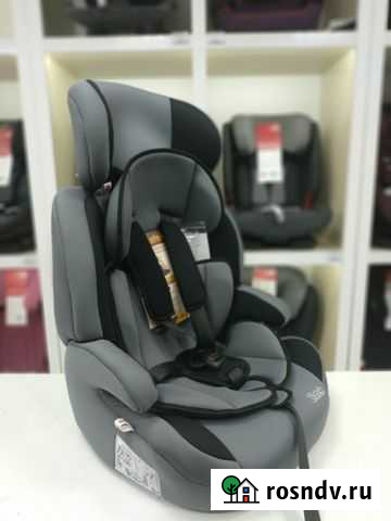 Автокресло от 9мес до 12лет Fregat lux серый zlate Уфа - изображение 1